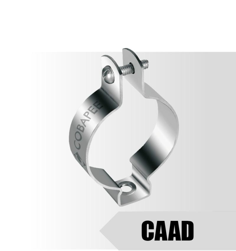 CAAD - Abraçadeira Tipo D Aço Inoxidável