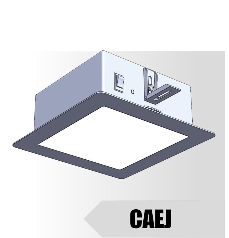 CAEJ - Luminária de Emergência Embutir