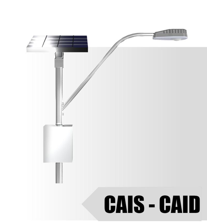 CAIS - Caid - Sistema de Iluminação Solar - Caps - Luminária