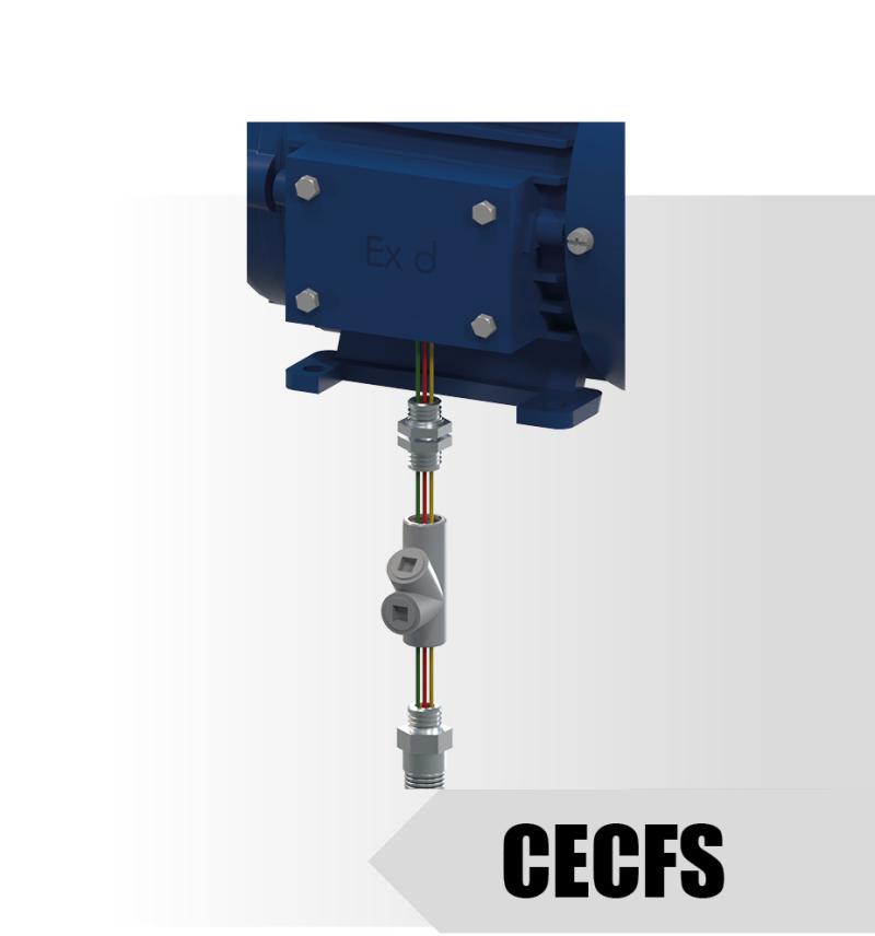 CECF - Conjunto Flexível para Motor à Prova de Explosão