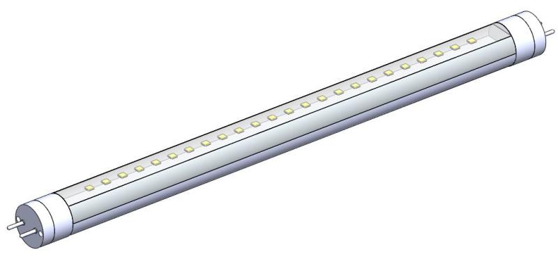 Lâmpada tubular de led 18 watts