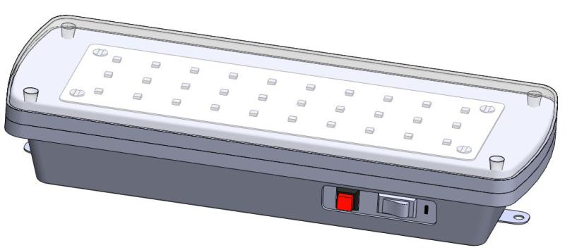 Luminária de emergência 30 leds